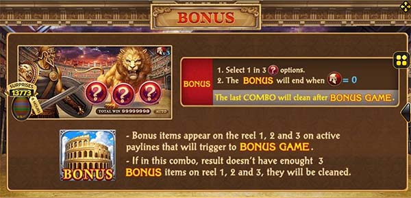 bonus game joker123 slot roma